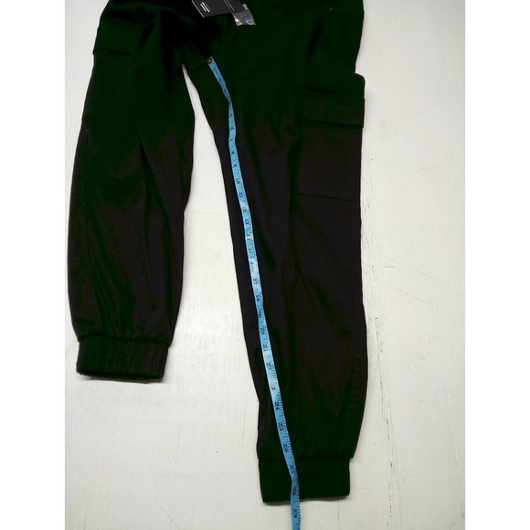 NWT Streetwear Society Women Black Relaxed Cargo Pants Size Large - Picture 2 of 2